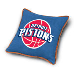 Detroit Pistons MVP Microsuede 18" Toss Pillow
