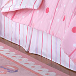 Tea Party Twin Bed Skirt