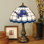 Detroit Lions NFL Stained Glass Tiffany Table Lamp