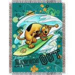 Scooby Doo Dawgin Out 48" x 60" Metallic Tapestry Throw