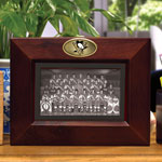 Pittsburgh Penguins NHL 8" x 10" Brown Horizontal Picture Frame