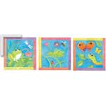 Toadally Awesome Collection (3pcs) - Contemporary mount print with beveled edge