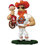 Oklahoma State Cowboys NCAA College Rivalry Mascot Figurine