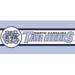 North Carolina Tarheels UNC 7" Tall Wallpaper Border