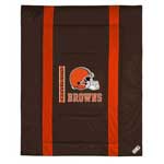 Cleveland Browns Side Lines Comforter