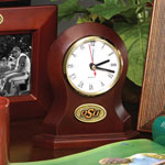 Oklahoma State Cowboys NCAA College Brown Desk Clock