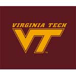 Virginia Tech Hokies 60" x 50" Classic Collection Blanket / Throw