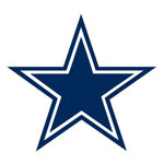 Dallas Cowboys Logo Fathead NFL Wall Graphic