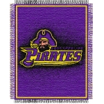 East Carolina Pirates NCAA College "Focus" 48" x 60" Triple Woven Jacquard Throw