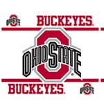 Ohio State Buckeyes Peel and Stick Wall Border