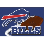 Buffalo Bills NFL 20" x 30" Tufted Rug