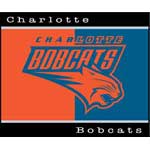 Charlotte Bobcats 60" x 50" All-Star Collection Blanket / Throw