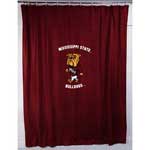 Mississippi State Bulldogs Locker Room Shower Curtain