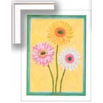 Spring Fantasy II - Contemporary mount print with beveled edge
