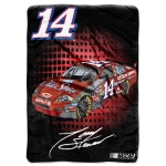 Tony Stewart #14 NASCAR "Tie Dye" 60" x 80" Super Plush Throw