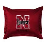 Nebraska Huskers Locker Room Pillow Sham