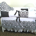 Sheer Enchantment Four Piece Crib Set