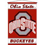 Ohio State Buckeyes Deluxe Wall Hanging