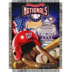 Washington Nationals MLB "Home Field Advantage" 48" x 60" Tapestry Throw