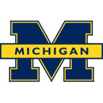 Michigan Blue Logo Fathead NCAA Wall Graphic