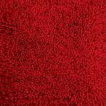 Shaggy Ribbon Red Rug (31" x 31")