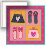 Tres Chic Favorites - Framed Print