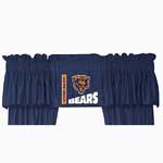 Chicago Bears Locker Room Window Valance