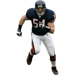 Brian Urlacher Fathead NFL Wall Graphic