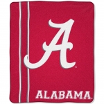 Alabama Crimson Tide College "Jersey" 50" x 60" Raschel Throw