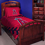 Los Angeles Angels MLB Twin Comforter Set 63" x 86"