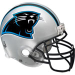 Carolina Panthers Helmet Fathead NFL Wall Graphic