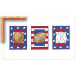 Sports Fan - Contemporary mount print with beveled edge