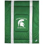 Michigan State Spartans Side Lines Comforter