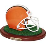 Cleveland Browns NFL Football Helmet Figurine
