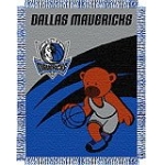 Dallas Mavericks NBA Baby 36" x 46" Triple Woven Jacquard Throw