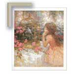 Morning Song - Contemporary mount print with beveled edge