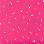 Small Fuschia Flower Camelback Canopy w/Gathered Drop