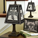 Chicago White Sox MLB Art Glass Table Lamp