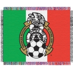 Team Mexico Soccer MLS FIFA 48" x 60" Triple Woven Jacquard Throw