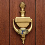 St. Louis Blues NHL Brass Door Knocker