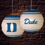 Duke Blue Devils NCAA College 18" Rice Paper Lamp