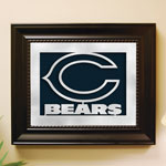 Chicago Bears NFL Laser Cut Framed Logo Wall Art