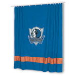 Dallas Mavericks MVP Microsuede Shower Curtain