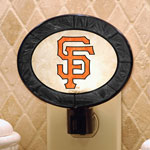 San Francisco Giants MLB Art Glass Nightlight