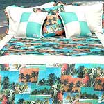 Fiji Tropical Queen Comforter