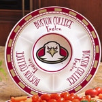Boston College Eagles NCAA College 14" Ceramic Chip and Dip Tray