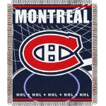 Montreal Canadiens NHL 48" x 60" Triple Woven Jacquard Throw