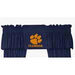 Clemson Tigers Locker Room Window Valance