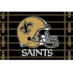New Orleans Saints NFL 39" x 59" Tufted Rug