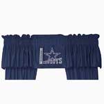 Dallas Cowboys Team Jersey Window Valance